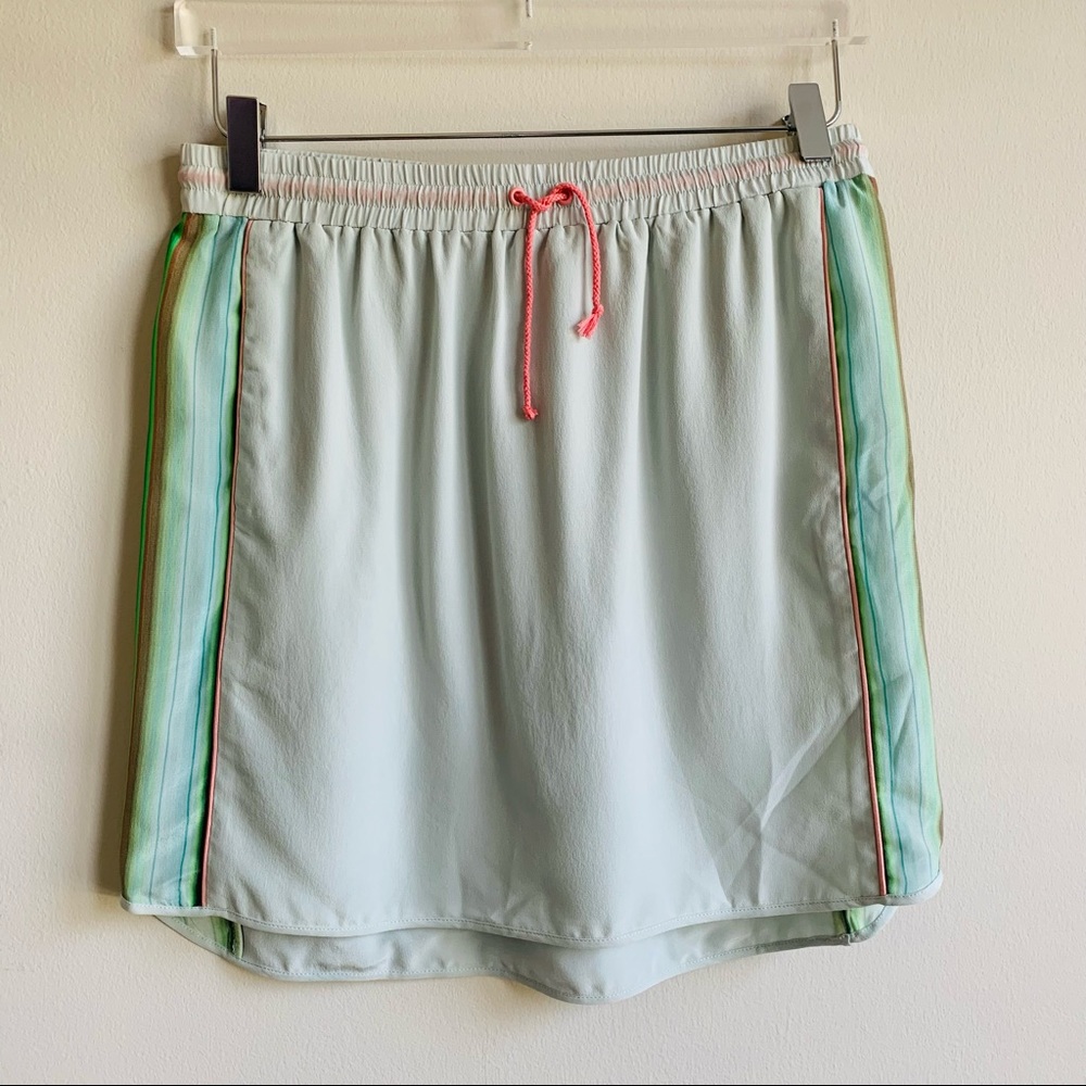 Jonathan Simkhai Drawstring Mini Skirt multi